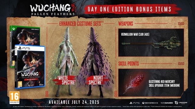 WUCHANG: Fallen Feathers DayOne Edition XBOX serie X Edizione Europea (10154283008336)