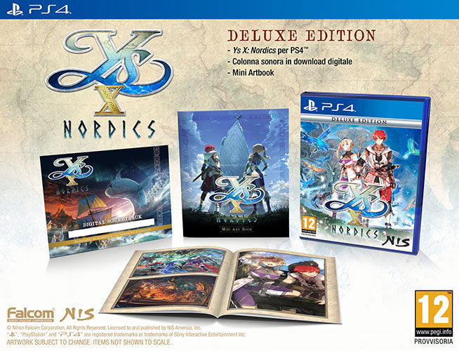 Ys X: Nordics Deluxe Edition Playstation 4 [PRE-ORDINE] (9307591410000)