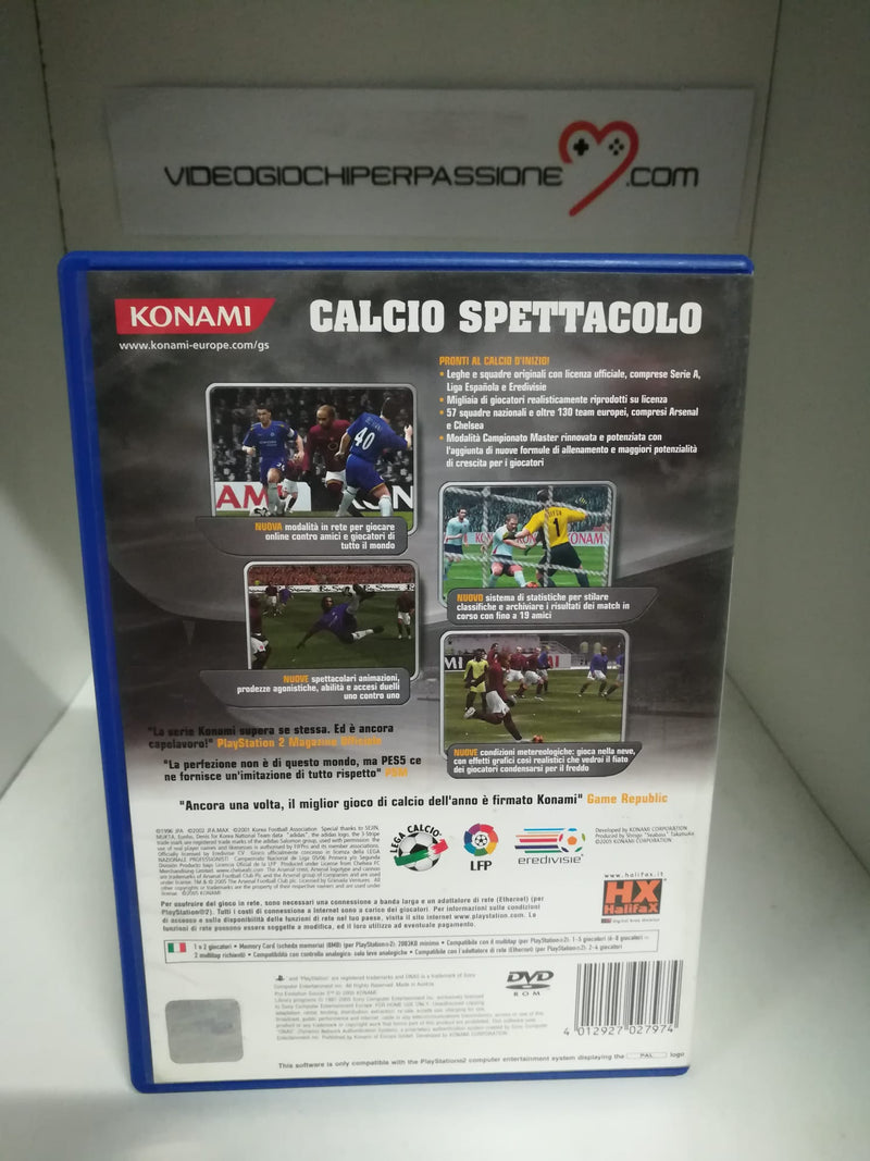 PRO EVOLUTION SOCCER 5  PS2 (usato garantito) (6676353679414)