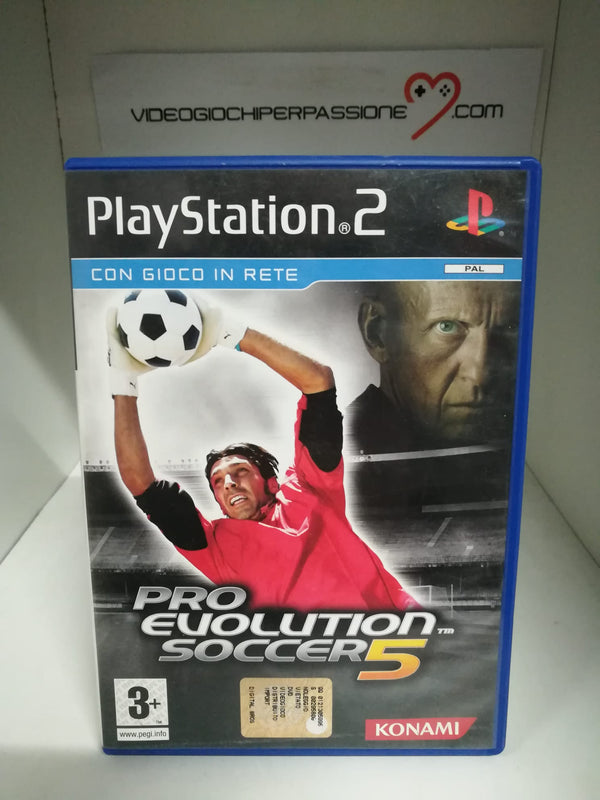 PRO EVOLUTION SOCCER 5  PS2 (usato garantito) (6676353679414)