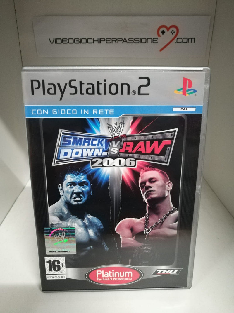 SMACKDOWN ! VS. RAW 2006 PS2 (usato garantito) (6676351844406)