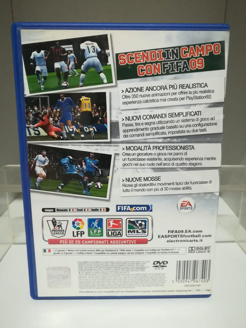 FIFA 09 PS2 (usato garantito)(versione italiana) (6590619582518)