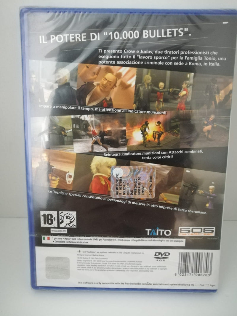 10.000 BULLETS PS2 (versione italiana)(prima stampa) (4667961180214)