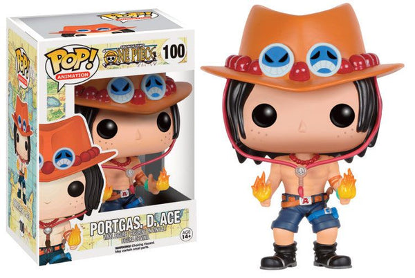 One Piece POP! Television  Portgas D. Ace 9 cm PRE-ORDER 4-2022 (6649638518838)