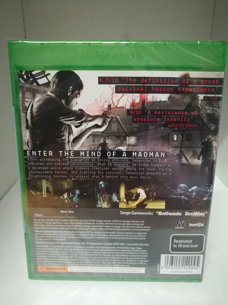 THE EVIL WITHIN XBOX ONE (versione tedesca) (4656919576630)