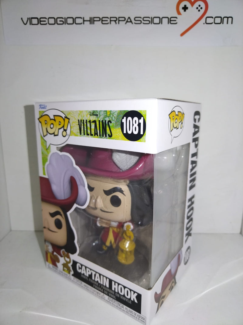Disney: Villains POP! Disney  Captain Hook 9 cm (6589985521718)