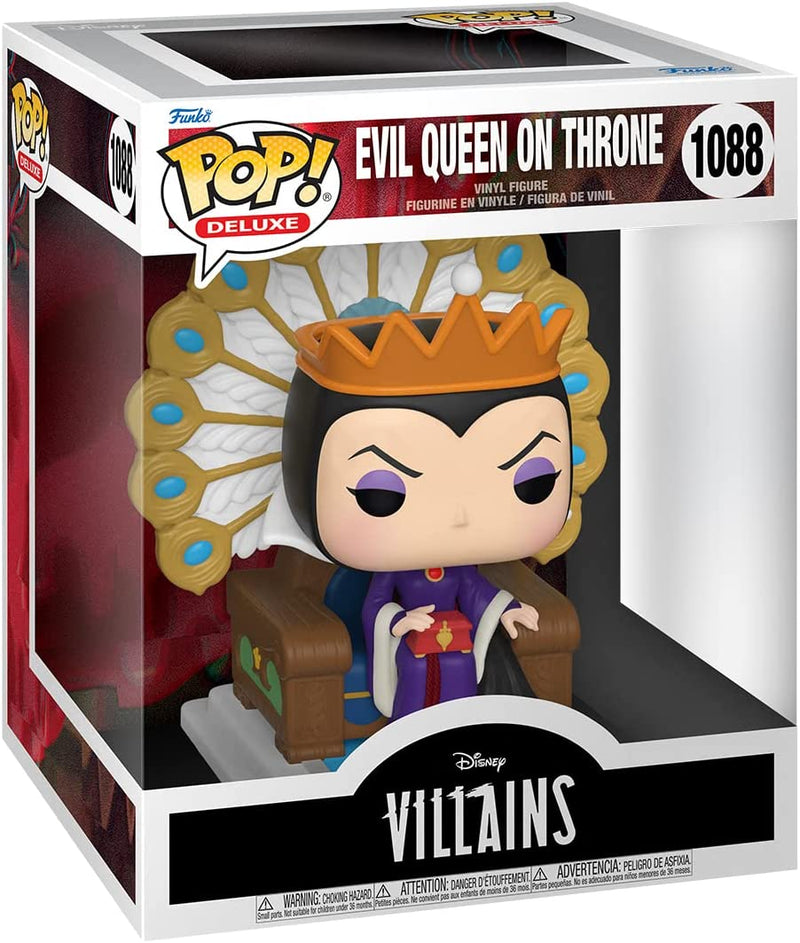 POP! DELUXE EVIL QUEEN ON THRONE -DISNEY VILLAINS -1088 (6868028719158)