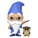 The Sword in the Stone POP! & Buddy Merlin w/Archimedes 9 cmPRE-ORDER 2-2022 (6619340931126)