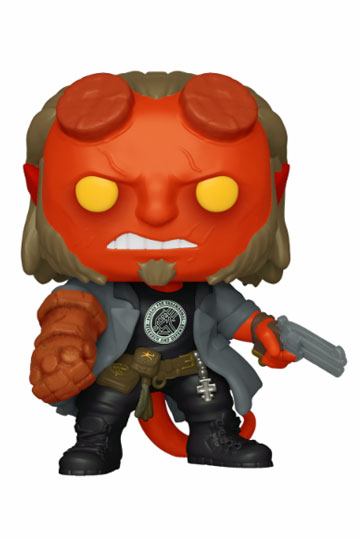 POP! FUNKO Hellboy POP! Movies Vinyl Figure Hellboy with BPRD Tee 9 cm (pre-order) (6546439766070)