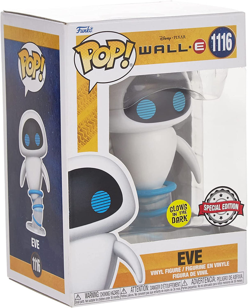 Funko Pop! Disney: Wall-E- EVE - GLOWS IN THE DARK (8358395117904)