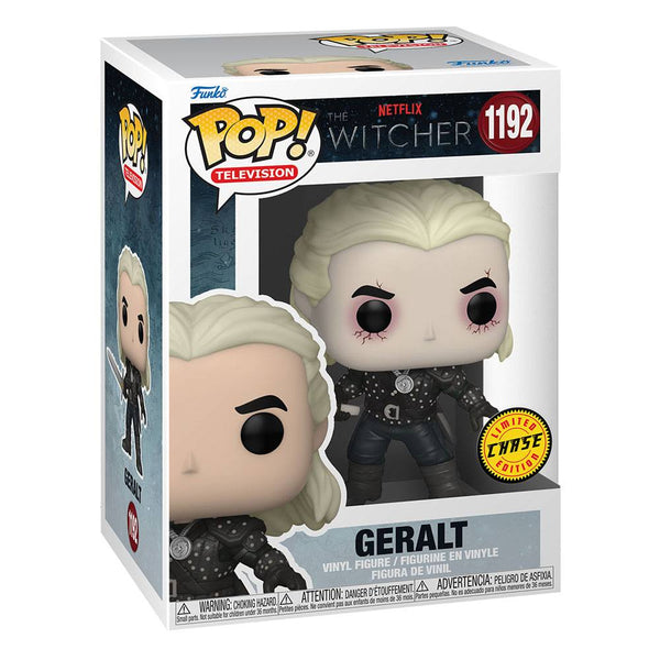 The Witcher POP! TV Vinyl Figur Geralt 9 cm CHASE PRE-ORDER 3-2022 (6649362022454)