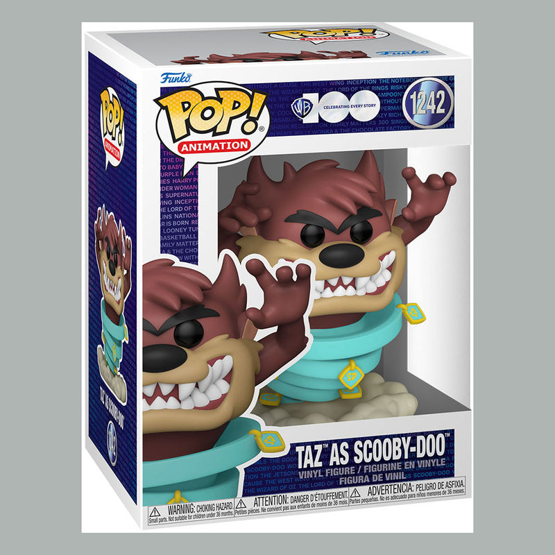 Hanna-Barbera POP! Animation  Taz as Scooby 9 cm  PRE-ORDER 4/2023 (8115200983342)