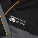 Felpa con cappuccio nera ufficiale SEGA Mega Drive 'MD16-Bit' (unisex) (6666492805174)