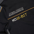 Felpa con cappuccio nera ufficiale SEGA Mega Drive 'MD16-Bit' (unisex) (6666492805174)