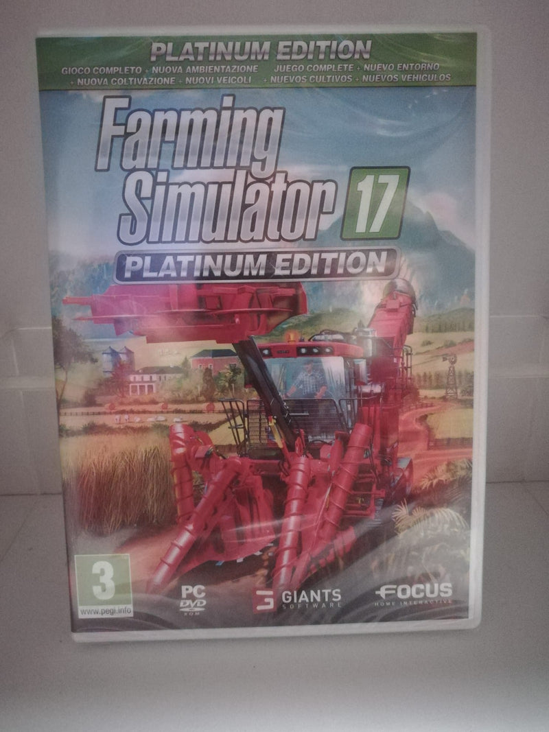 FARMING SIMULATOR 17 PLATINUM EDITION  PC (versione italiana)(gioco completo) (4828715843638)