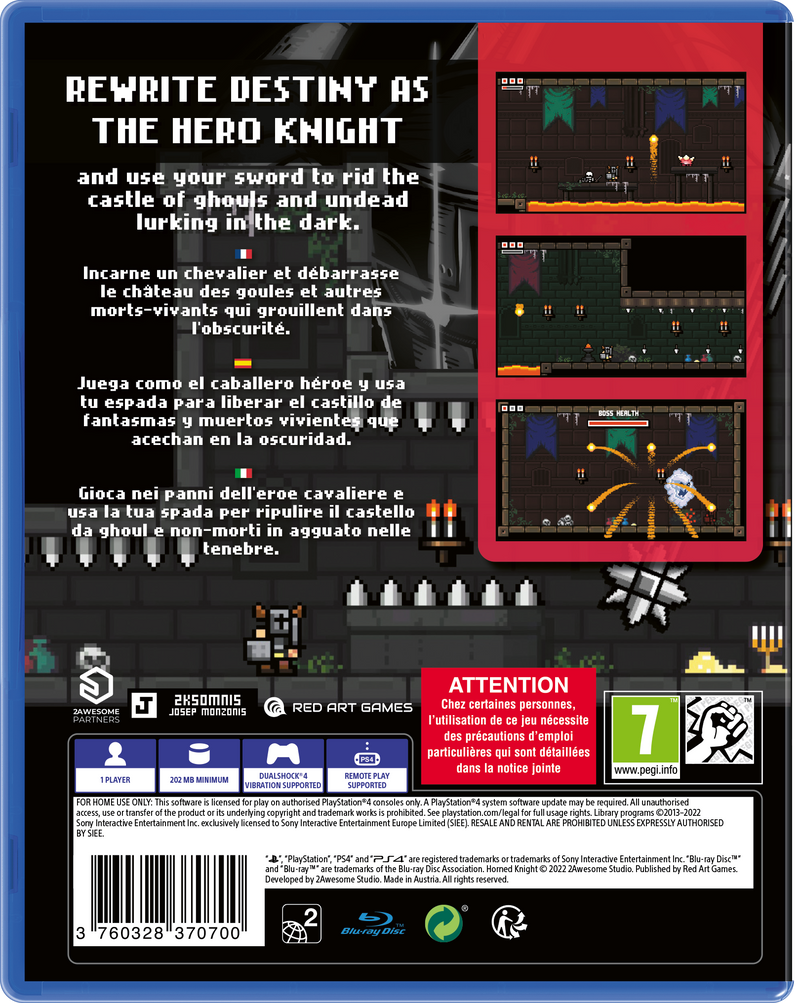 Horned Knight Playstation 4 Edizione Europea [PRE-ORDER] (6686364106806)