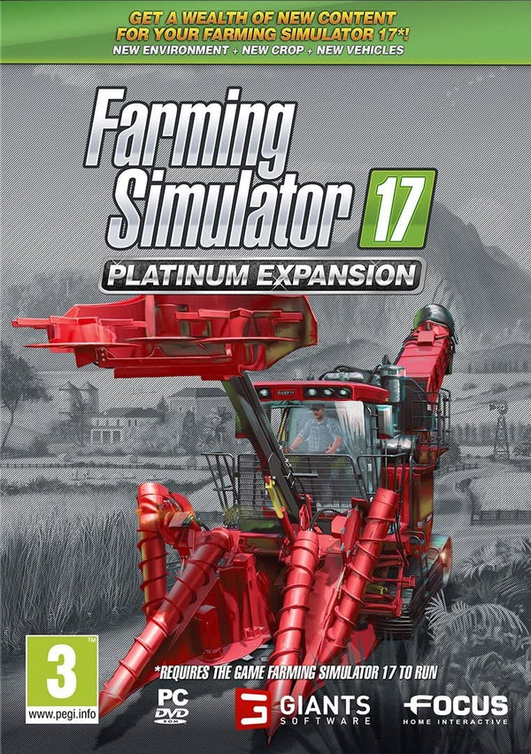 FARMING SIMULATOR 17 PLATINUM EXPANSION PC (versione italiana) (4659316457526)