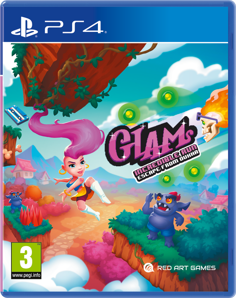 Glam's Incredible Run: Escape from Dukha Playstation 4 Edizione Europea (6788927520822)