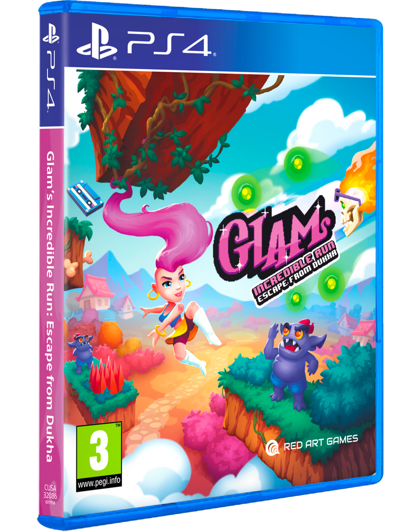 Glam's Incredible Run: Escape from Dukha Playstation 4 Edizione Europea (6788927520822)