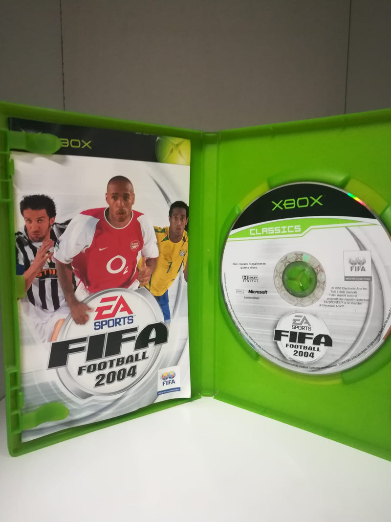 FIFA FOOTBALL 2004 XBOX (versione italiano-usato garantito) (6584407392310)