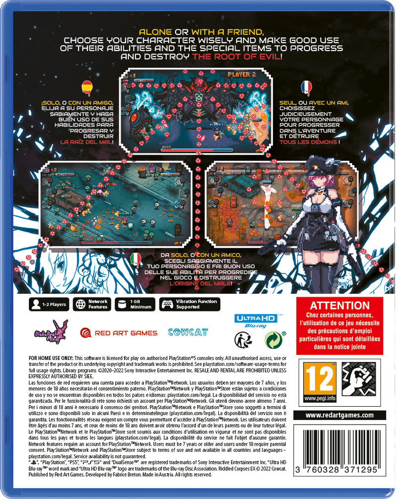 Riddled Corpses EX Playstation 5 Edizione Europea (6798833025078)