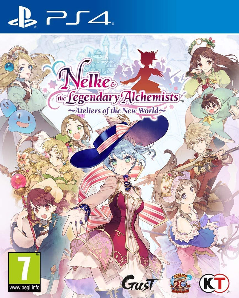 NELKE & THE LEGENDARY ALCHEMISTS -ateliers of the new world-PS4 (versione inglese) (4645791694902)