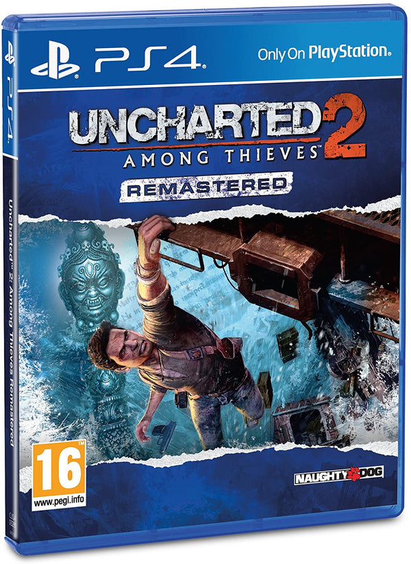 UNCHARTED 2: AMONG THIEVES REMASTERED PS4 (versione inglese) (4645468667958)