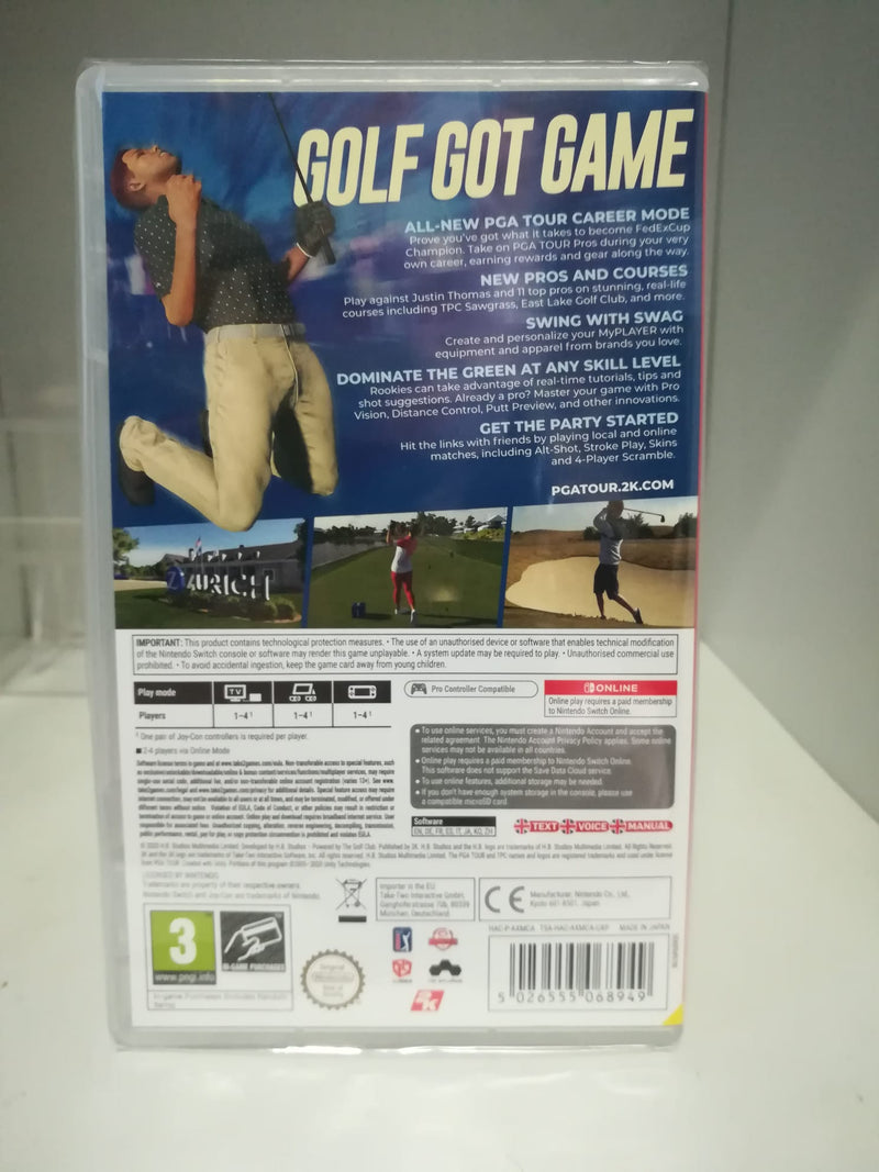 PGA TOUR 2K21 NINTENDO SWITCH (6616978522166)