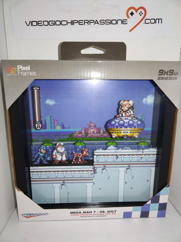 Pixel Frames Megaman 7 Dr Wily (8044565594414)