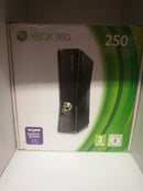XBOX 360 SLIM NERO OPACO 250 GB/GO (usato garantito)(completa di tutto) (4735165202486)