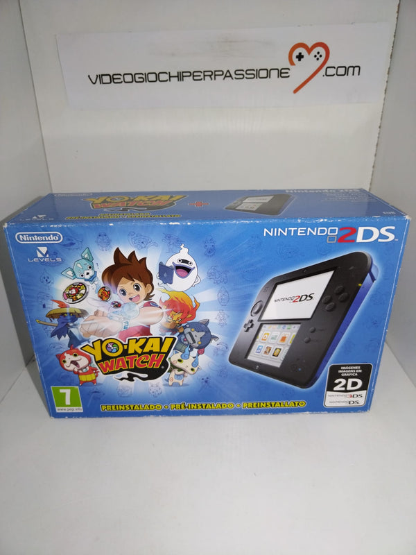 CONSOLE NINTENDO 2DS YO-KAI WATCH (usato garantito)(versione italiana) (8056911528238)