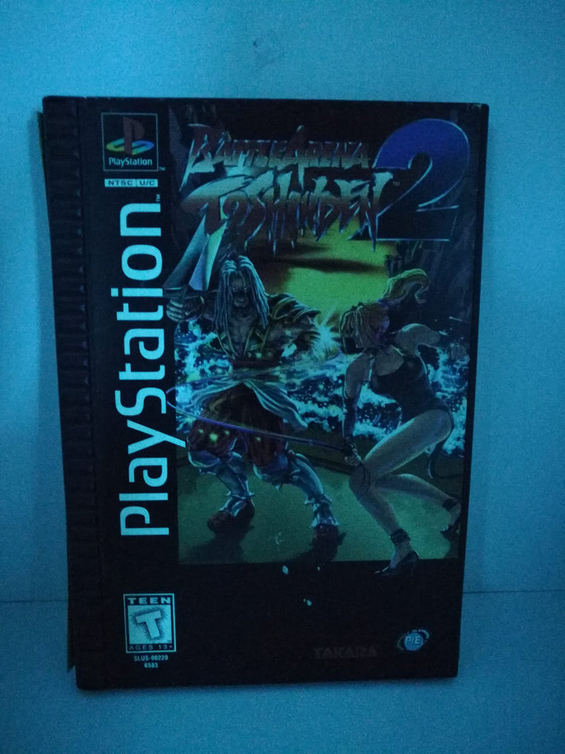 BATTLE ARENA TOSHINDEN 2 PS1 (versione americana)(usato garantito) (4679766605878)