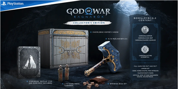 God of War Ragnarök Collector's Edition Playstation 4/Playstation 5 Edizione Europea [PRE-ORDER] (6815004950582)