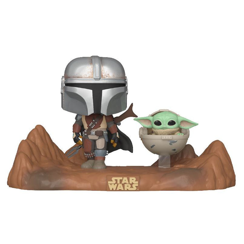 The Mandalorian POP Moment! Vinyl Figures 2-Pack Mandalorian & Child 9 cm(pre-order) (6546460934198)