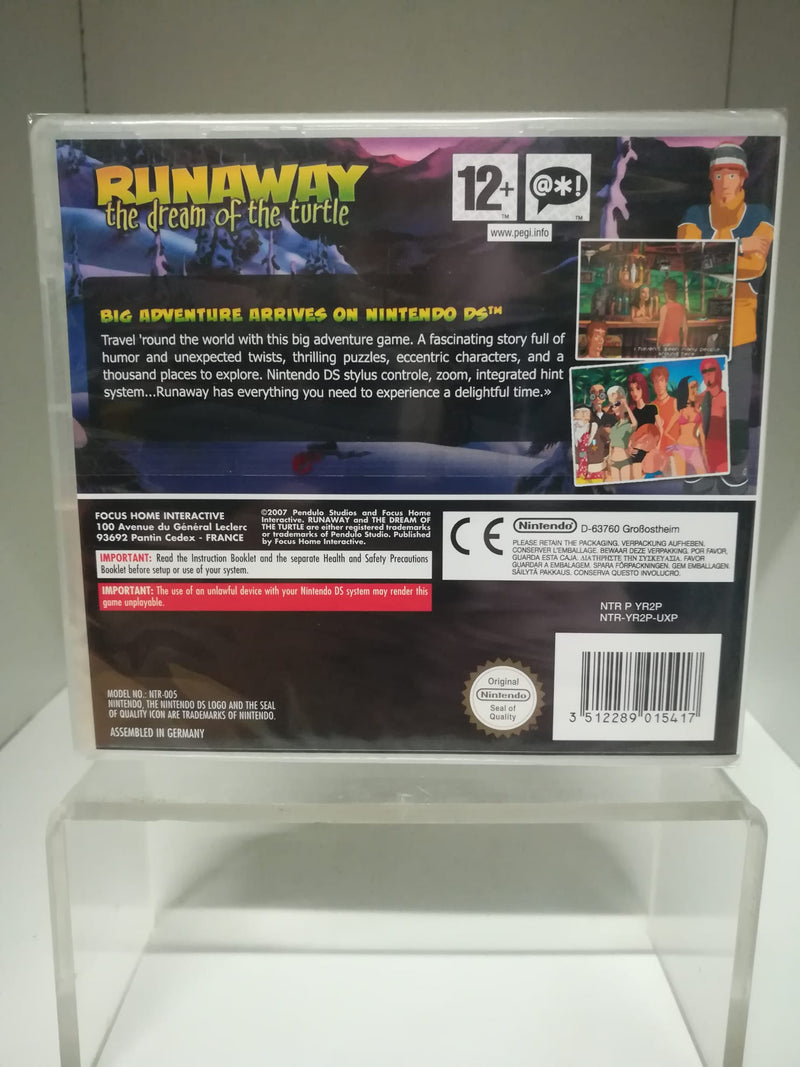 RUNAWAY THE DREAM OF THE TURTLE NINTENDO DS (4637030318134)