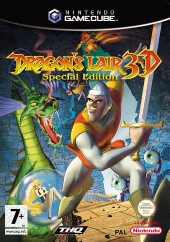 DRAGON'S LAIR 3D SPECIAL EDITION NINTENDO GAME CUBE (4656182526006)