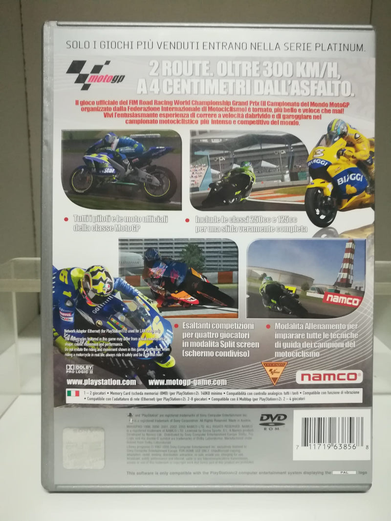 MOTO GP 4 PS2 (usato garantito)(versione italiana platinum) (6590624923702)