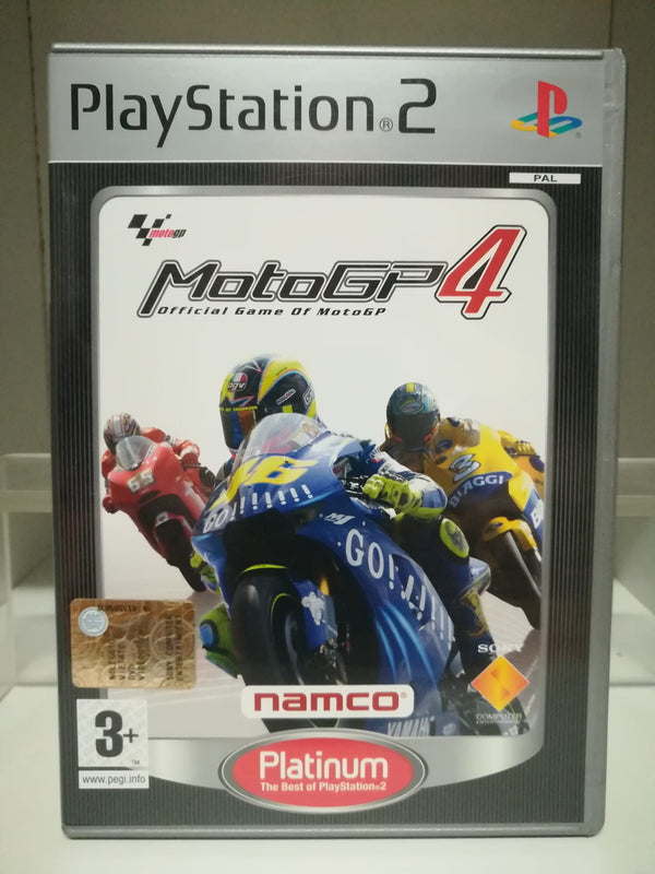 MOTO GP 4 PS2 (usato garantito)(versione italiana platinum) (6590624923702)