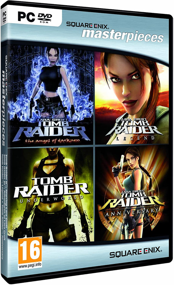 Tomb Raider Quadrilogy: Angel Of Darkness + Underworld + Legend + Anniversary (versione italiana) (4658478284854)