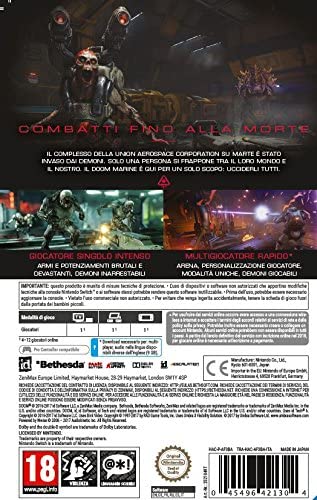 Doom Nintendo Switch Edizione Italiana (4909430079542)