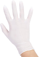 MANUAL BOX GUANTI IN NITRILE SENZA POLVERE BIANCO L 200PZ (4581109202998)