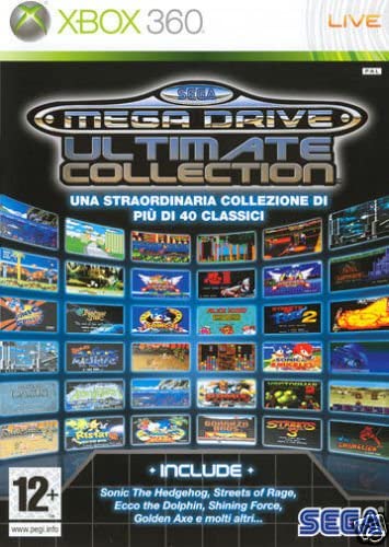 SEGA MEGA DRIVE ULTIMATE COLLECTION XBOX 360 EDIZIONE ITALIANA (4576386383926)