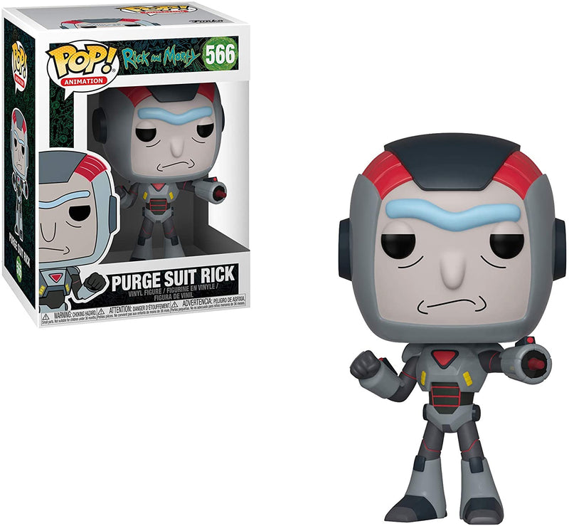 POP! FUNKO  RICK AND MORTY PURGE SUIT RICK -566- (6538380443702)