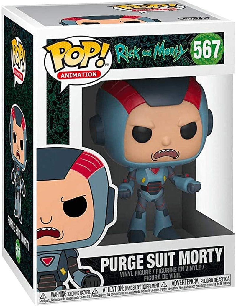 POP! FUNKO -R&M- PURGE SUIT MORTY  -567- (6538196811830)