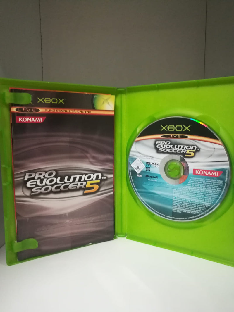 PRO EVOLUTION SOCCER 5 XBOX (versione italiana-usato garantito) (6584405262390)