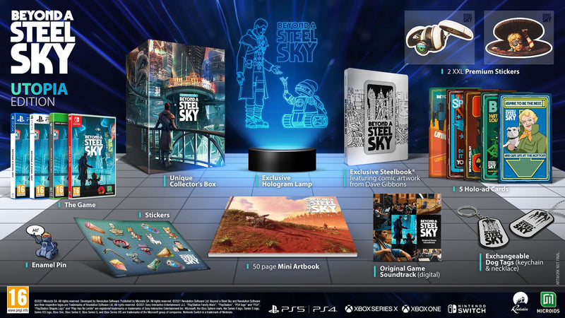 BEYOND A STEEL SKY - Utopia Edition - Playstation 5 Edizione Europea (6636427051062)