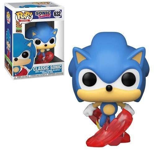 Sonic the Hedgehog POP! Games Vinyl Figur Sonic 30th - Running Sonic 9 cm (PRE-ORDER) (4910545469494)