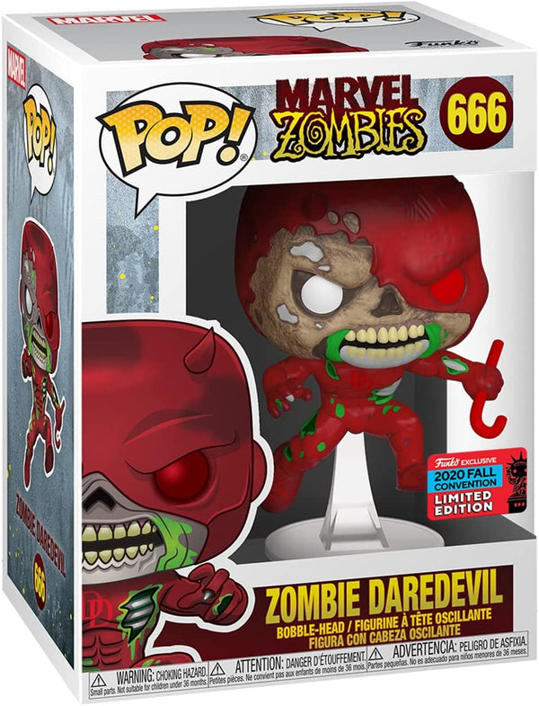 POP Funko Marvel Zombies 666 Zombie Daredevil 2020 Fall Convention Exclusive (6794750099510)