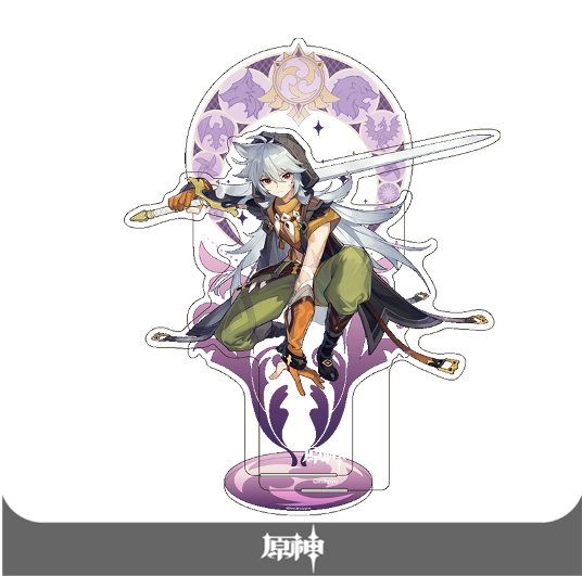 Genshin Impact Traveler Theme Series Character Acryl Figure: Razor - 14cm (8043896176942)