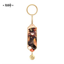 Genshin Impact Character Drawing Card Metal Keychain: Hu Tao (8043906466094)